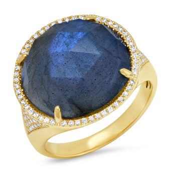 Labradorite Cocktail Ring