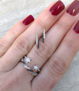 Double Diamond Star Ring | Harrisons Collection