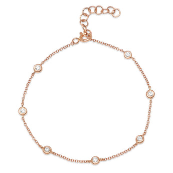 Diamond By The Yard Bracelet | Harrisons Collection