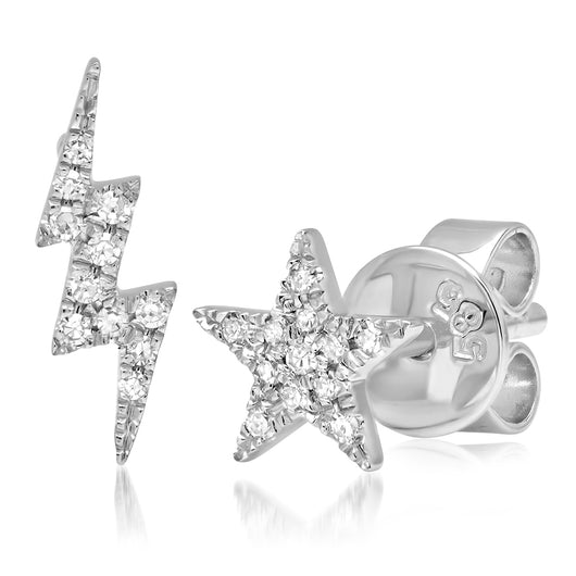 Diamond Star and Lighting Stud | Harrisons Collection