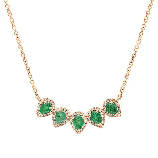 Mini Pear Shape Necklace | Harrisons Collection
