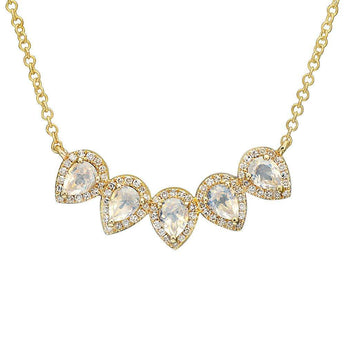 Mini Pear Shape Necklace | Harrisons Collection