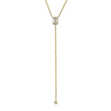 Baguette Diamond Lariat | Harrisons Collection