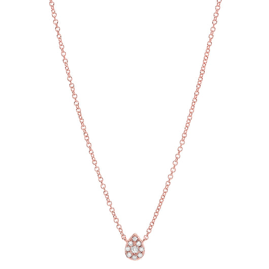 Pave Diamond Pear Choker | Harrisons Collection