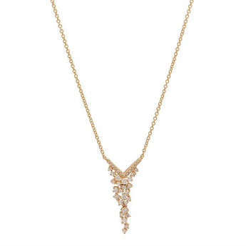 Dripping Diamond Necklace | Harrisons Collection
