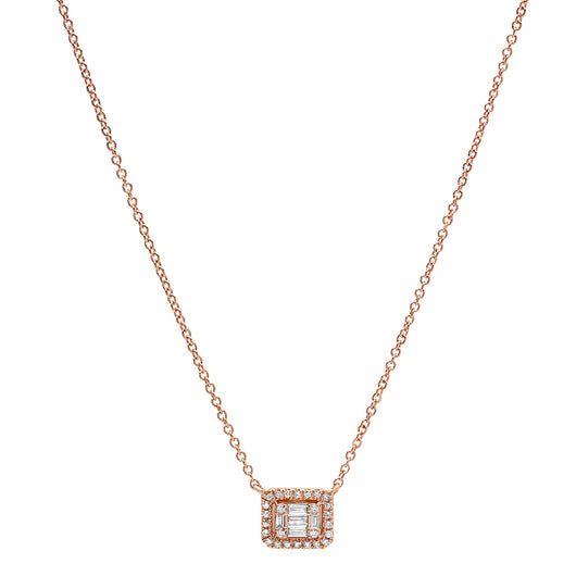 Diamond Illusion Necklace | Harrisons Collection