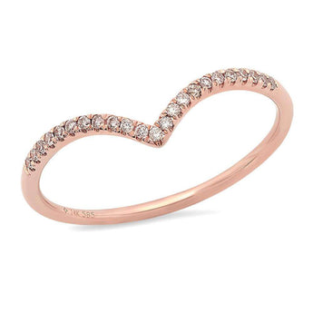 Diamond Chevron Ring | Harrisons Collection
