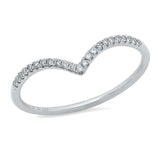 Diamond Chevron Ring | Harrisons Collection