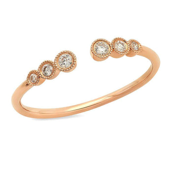 Diamond Bezel Ring | Harrisons Collection