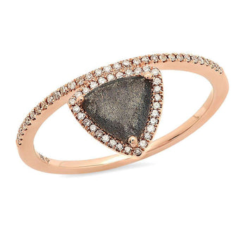 Labradorite Crown Ring | Harrisons Collection