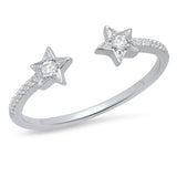 Double Diamond Star Ring | Harrisons Collection