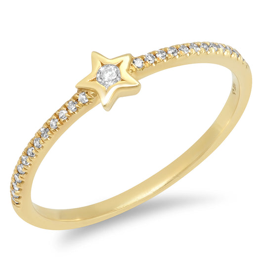 Star Solitaire Ring