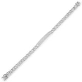 Pave Diamond Chain Link Bracelet | Harrisons Collection
