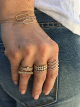 Diamond Chevron Ring | Harrisons Collection