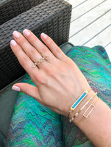 Turquoise and Diamond Cuff | Harrisons Collection