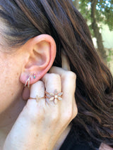 Diamond Flower Ring | Harrisons Collection