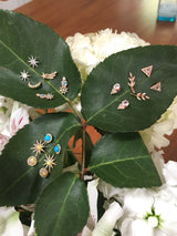Opal and Diamond Studs | Harrisons Collection